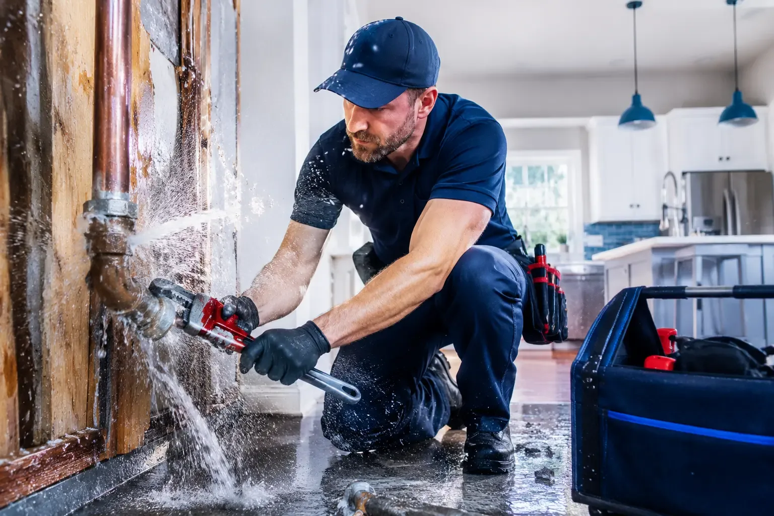 Local emergency pipe repair professionals in Griffithsville, WV